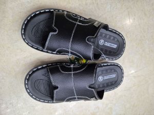 Dép da CHANGFA chất liệu da FU không thấm nước đế cao su chống trơn trượt chuẩn form 39_43