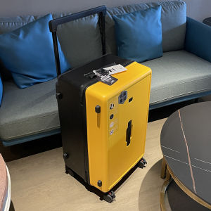 Large Capacity Explosion-Proof Five-Wheel Universal Wheel Suitcase Anti-Explosion Luggage with Brake Shock Absorption for Travel