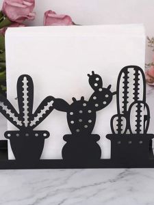 Stainless Steel Tissue Holder Nordic Style Home Decorative Placement Practical Design Restaurant Wet Wipes Paper Towel Holder