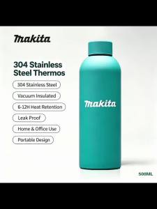 Makita | Makita Phong Cách Mỹ Cốc Nước Thể Thao Cách Nhiệt Dung Tích Lớn Phụ Kiện Dụng Cụ Ngoài Trời Miệng Nhỏ
