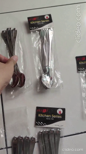 Alat Makan Stainless Premium: Sendok Kopi & Garpu Kue