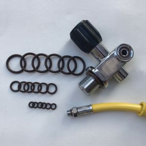 Diving Cylinder Head Valve Inflatable Sealing Pad Respirator Middle Pressure Tube Rubber Gasket High Pressure Sealing Pad O-Ring