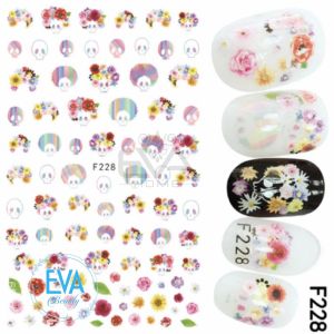 Sticker Dán Móng Tay 3D Trang Trí Móng Chủ Đề Lễ Hội Halloween F064 F127 F228