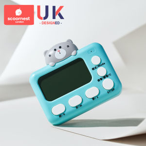 เครื่องตั้งเวลาอิเล็กทรอนิกส์สำหรับการเรียนรู้ของเด็ก จัดการเวลาในครัว แจ้งเตือนการปรุงอาหาร ตั้งเวลาตื่นนอน สำหรับนักเรียน