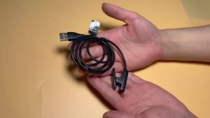USB Charger for Garmin Forerunner 735XT 235 35 64 230 630 645/645 MusicVivomove HR/Lily/Lily 2 Smart Watch Charging Clip Cable