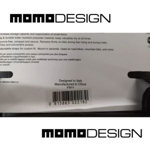 MOMO DESIGN FB01 FRAME BAG URBANO: A Compact Bike Storage Solution