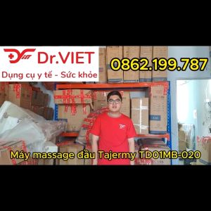 Máy Massage đầu Tajermy TD01MB-020 thư giãn giảm căng thẳng mệt mỏi đau đầu