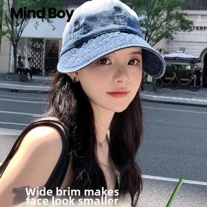 MIND BOY | Large Brim Sun-Protective Fisherman Hat