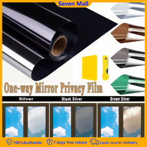 All Black Tint Opaque Glass Sticker Window Film Bedroom Sunscreen Insulating Film Balcony Shade Glass Film