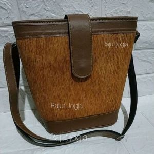 tas kulit kayu tas kulit tas unik tas etnik
