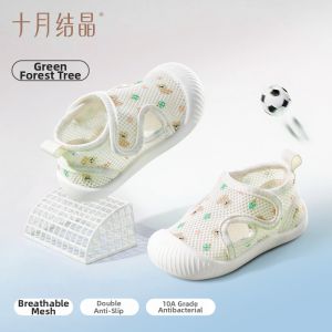 SHI YUE JIE JING | Soft Bottom Infant Walking Shoes Breathable Mesh Summer