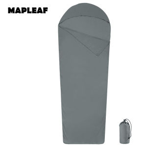 Túi Ngủ Di Động Siêu Nhẹ Mapleaf Dành Cho Một Người Kiểu Dáng Xác Ướp Dùng Cho Cắm Trại Và Đi Bộ Đường Dài - Chất Liệu Polyester Giữ Nhiệt Thoải Mái Ở Nhiệt Độ -10 Độ C ℃