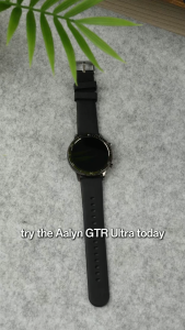 Aolon GTR Ultra Smartwatch pelapisan Running Pace jam tangan pria dewasa 2025 Password Setting Health Monitoring Jam Tangan Pria IP67 tahan air 230mah Menerima notifikasi informasi WA Panggilan Bluetooth 100+ mode olahraga Sport smartwatch terbaru 2025