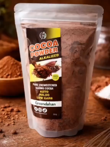 Greendahan Cacao | Cocoa Powder  (Unsweetened) 250g - Alkalized From Davao  Keto Friendly