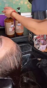 Chai gội LAMBOR Giảm Gàu Ngứa Phục Hồi Tóc Khô Xơ Hư Tổn Nặng Siêu Mềm Mượt 500ML