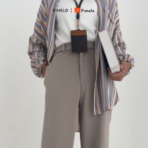 Fimelo Siera Shirt Lova (Kemeja Lengan Panjang Bahan Rayon Viscos)