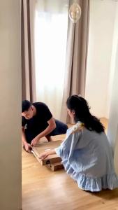 PIRA METROPOLIS OX - ARUNA WDSL80 A MR Lemari Pakaian Pintu Geser / Sliding