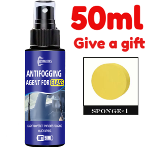 Motorcycle Helmet Spray: Hydrophobic UV-Protective and Anti-Fog Nano-Coating - Suitable for All Helmets Visors and Glass.