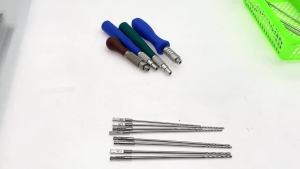AO Drill Bits Cannulated Drill Bits with Quick Coupling Handle Stainless Steel  Orthopedic Instrument