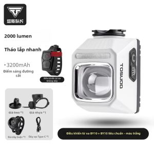 TOSUOD | Đèn Trước Xe Đạp Dành Cho Xe Đạp Đường Phố và Xe Đạp Núi