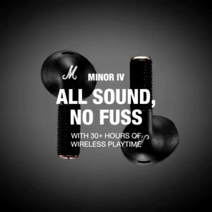 [OFFICIAL MALAYSIA SET] Marshall Minor IV Wireless Bluetooth Earbuds