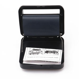 70MM Rolling Machine อัตโนมัติยาสูบ Roller กล่องบุหรี่ Rolling Machine สแตนเลสสตีลอุปกรณ์สูบบุหรี่