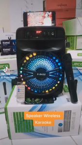 Speaker Aktif Super Bass Bluetooth Karaoke FLECO F-8512 / F-8511 LED GRATIS MIC WIRELESS + REMOT + USB CASAN Karaoke Speaker Bluetooth Full Bass Subwoofer Speaker 8.5 Inch Speaker Aktif Subwoofer Full Bass Salon Bluetooth Full Bass