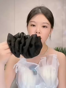 Kẹp Càng Cua Vải Voan Cao Cấp Bồng Bềnh Phong Cách Tiểu Thư - hottrend