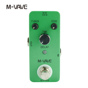 M-VAVE | M-VAVE Mini Guitar Effect Pedal Digital Reverb Delay Effector Multi Modeling Reverberation Unit for Guitar Studio Recording