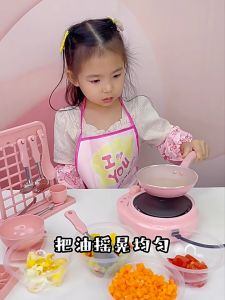 Mini Kitchen Set Real Cooking Kids Real Cook Pretend Play Toys Simulation Chef Toys Kitchen Mainan Masak Budak