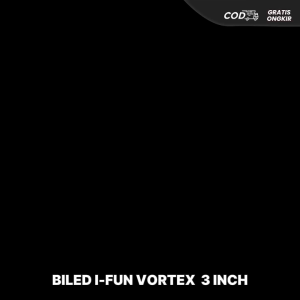 Lampu Biled I-FUN 3 Inch VORTEX 12 Volt 45/55 Watt Blue Lens Lampu Depan Kendaraan Motor Mobil 12V Lampu Projie Car Motorcycle