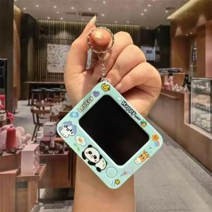 MiniDrawing Board Keychain for Boy Erasable Writing Block Toy Keychain Drawing Board with Clip Birthday Party Souvenir for