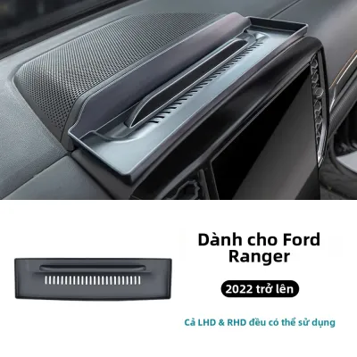 Hộp Đựng Đồ Trung Tâm Bảng Điều Khiển Ford Ranger 2022-2025 Chất Liệu ABS Phụ Kiện Trang Trí Nội Thất Giúp Sắp Xếp Đồ Đạc Trên Xe