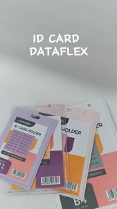 Dataflex ID Card B3 Case Plastik Mika / Name Tag Holder