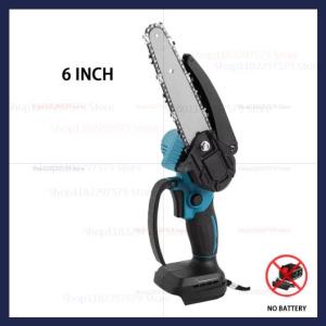 OLOEY | 6-Inch Cordless Mini Chainsaw Handheld Electric Tree Trimmer Pruning Saw for Wood Cutting Battery Powered Gardening Tool