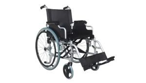 [Same-Day Delivery] Aluminium Lightweight Detachable Armrest and Footrest (DAF) With Anti Tipper Wheelchair