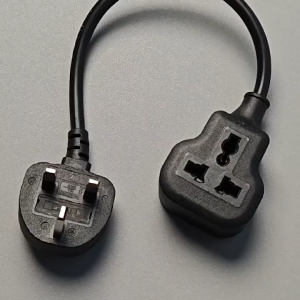 Singapore White Black 1 Way 13A UK Plug Extension Socket 0.3m 1.5meter 3m 5m 7m 10m Cable Power Cord Universal UK 3 Pin One 1 Gang Plug Extension Cord Strips High-power Adapter Multiplug Socket Single Short Extension Long Cord Travel Wall Wire排插座插线板延长线