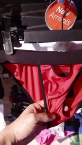 Tanga Air Flow กางเกงในชาย รุ่นเจาะด้านหน้า ระบายอากาศ ขนาดฟรีไชล์ 29-35" ผ้า Spandex ไม่ระบุชื่อสินค้า