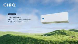CHiQ CSC-09DDA 1HP(9000BTU) Fast Cooling R32 Air Conditioner /4D Airflow /Self-cleaning /Sleep Mode /Non-inverter /4 Selectable Speeds /2 Years Product Warranty