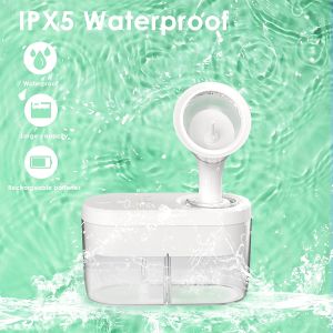 Electric Ear Cleaner Auto Ear Wax Washer Safe Ear Irrigation for Adults Kids 4 Pressure Levels for Earwax Removal Waterproof Rechargeable