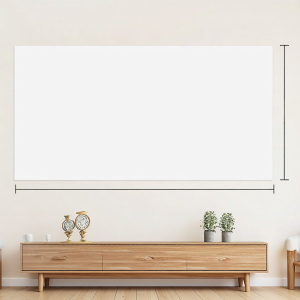 AOMADUN | 8K Ultra-clear Static Portable Adhesive HD Projector Screen