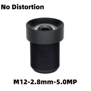 Không có biến dạng M12 * 0.5 gắn kết 2.8mm 5.0MP với 650nm Kính lọc IR 1/2.5 "inch cho distortionless Camera CCTV Distortion-Miễn phí