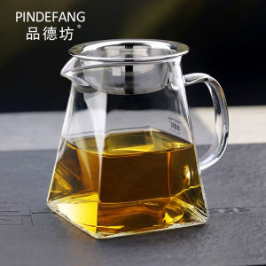 Thickened Heat-Resistant Glass Gaiwan With Tea Strainer