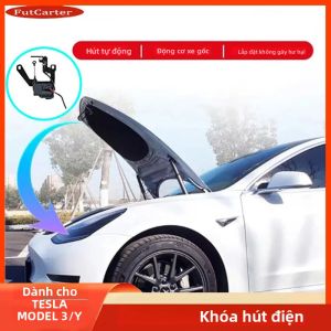Hộp Đựng Đồ Phía Trước Đóng Êm Bằng Khóa Điện Dành Cho Tesla Model 3 Y X S 2017-2024 Với Tính Năng Lắp Đặt Dễ Dàng