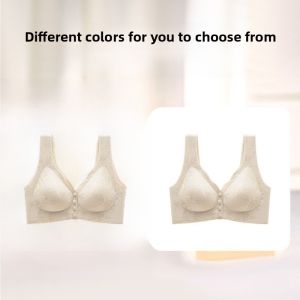 miiow | Maternity Womens Underwear Satin Embossed Bra Wireless Vest Style MiiOW Cat Person Floral Patterned Comfortable Nylon Inner Lining