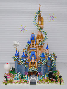 Bộ MOC Chủ Đề Cinderella - Lâu Đài Disney 43222
