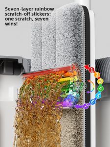 JOYBOS | Self-Cleaning Dual-Use Flat Mop One Sweep Clean