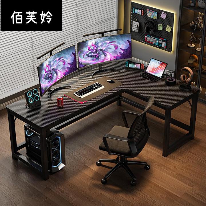 Simpl Study Table BAIFULING | Corner Modern Simple L-shaped Study Desk | Lazada Philippines