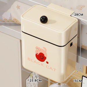 WUBUWEI | Cartoon Cute Dormitory Bedside Hanging Trash Bin