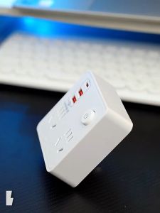 Ổ Cắm Chuyển Đổi Thông Minh 7 Cổng Cắm Hỗ Trợ Sạc Nhanh 20W Phù Hợp Nhiều Loại Ổ Cắm